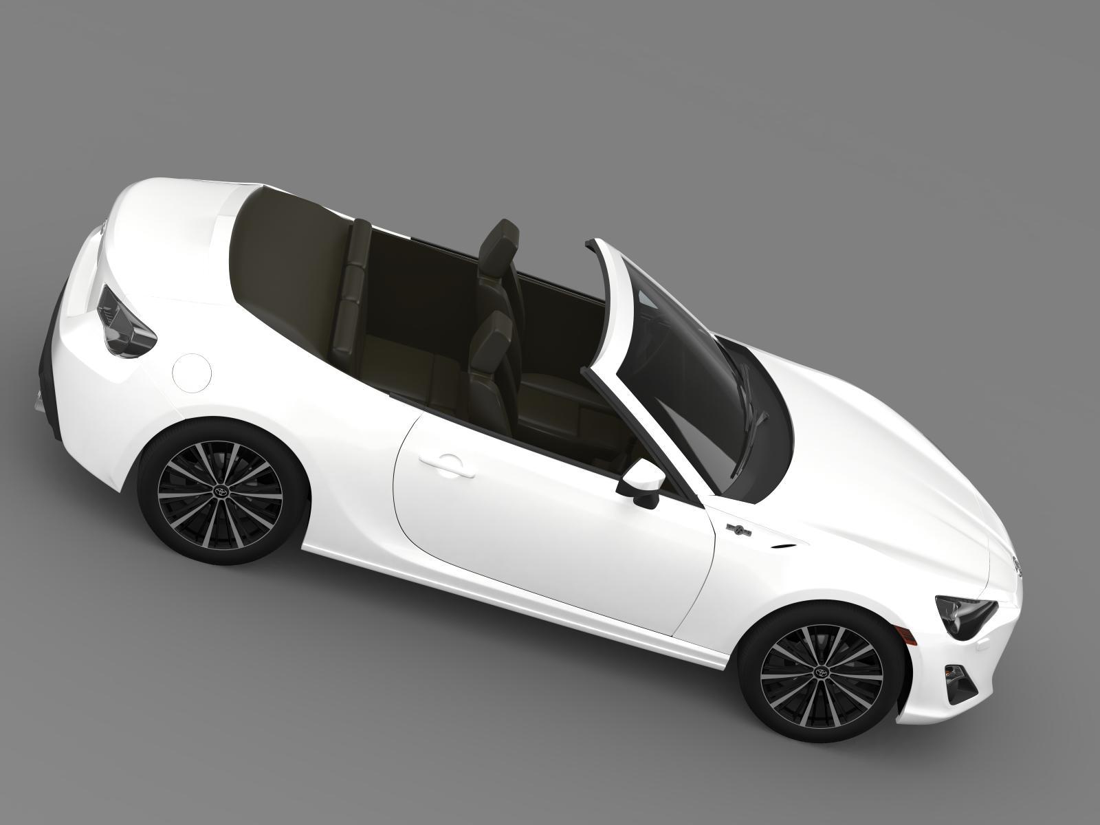 【稀少】Kyosho TOYOTA FT-86 open concept 白 稀少】Kyosho TOYOTA FT-86 open concept 白